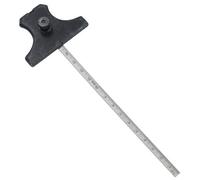 AB Tools Stainless Steel Ruler Engineers Depth Gauge Metric & Imperial 0-150mm