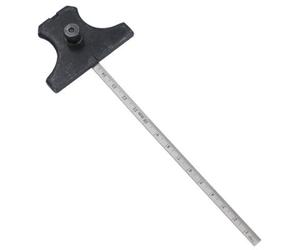 AB Tools Stainless Steel Ruler Engineers Depth Gauge Metric & Imperial 0-150mm