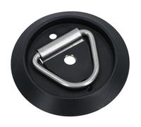 AB Tools Stainless Steel Surface Mounted D Ring Tie Down Lashing Ring Trailers Trucks 1Pc
