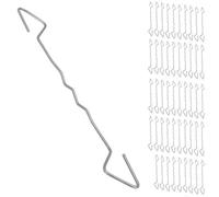 AB Tools Stainless Steel Type 4 Cavity Wall Tie 225mm 76-100mm Brick Housing 50Pk