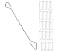 AB Tools Stainless Steel Type 4 Cavity Wall Tie 250mm 101-125mm Brick Housing 50Pk