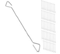 AB Tools Stainless Steel Type 4 Cavity Wall Tie 275mm 125-150mm Brick Housing 50Pk