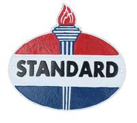 AB Tools Standard Cast Iron Sign Plaque Motor Oil Wall Garage Workshop Shop Shed Usa