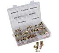AB Tools Steel Blindnut Fastener Nut Serts Inserts Rivets Assorted Sizes 3 - 12mm 300Pc