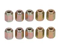 AB Tools Steel Female Brake Pipe Union Fittings 10mm X 1mm For 3/16" Brake Pipe 10Pc