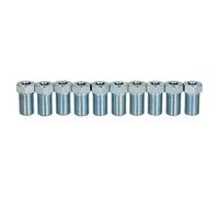 AB Tools Steel Male Brake Pipe Union Fittings 3/8 x 24 UNF TTE for 3/16” Brake Pipe 10pc