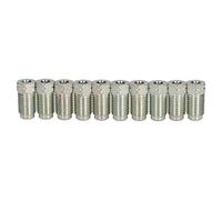 AB Tools Steel Male Brake Pipe Union Fittings 7/16 x 20 UNF for 3/16” Brake Pipe 10pc