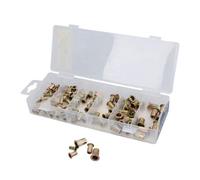 AB Tools Steel Nut Serts Inserts Rivet Threaded Blindnut Rivnut Fastener M3 - M6 100Pc