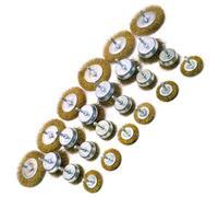 AB Tools Steel Wire Wheel / Rotary Cup Brush Set Rust Removal