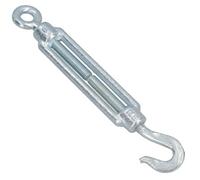 AB Tools Straining Screw / Turnbuckle Hook To Eye Galvanised Rigging M8 Dk61