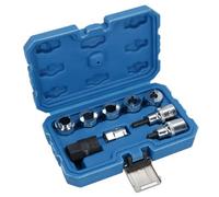 AB Tools Strut Nut And Strut Nut Hub Clamp Set For Damper Shafts Refit Spreader 9Pc Set