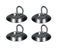 AB Tools Surface Mount Tie Down Lashing Eye Strap Anchor Ring Point 4 Pack