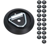 AB Tools Surface Mounted D Ring Tie Down Lashing Ring Anchor Trailers Vans Trucks 20Pc