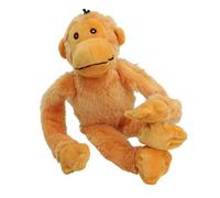 AB Tools Swinger Chimp Soft Plush Squeaky Crinkle Dog Play Toy Home Dog Gift