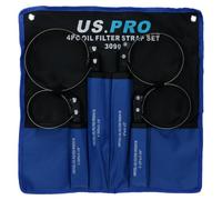AB Tools Swivel Oil Filter Wrench Remover Removal Installer Set 4Pc Kit