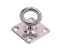 AB Tools Swivel Pad Eye Ring Tie Down Anchor Plate Marine Grade 316 Stainless Steel