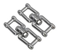 AB Tools Swivel Shackle Anchor Chain 2pk 5mm Jaw Hexagonal Socket 316 Stainless Steel