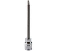 AB Tools T25 3/8" Drive Extra Long 110mm Tamperproof Tamper Torx Star Security Bit Socket