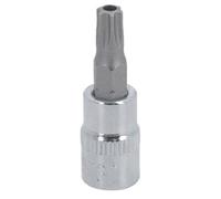 AB Tools T30 1/4" Drive Tamper Proof Torx Star Bit 37mm Tamper Torx Chrome Vanadium Steel