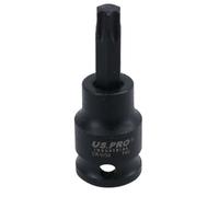 AB Tools T40 Male Torx Star Impact Impacted Shallow Short Bit Socket 3/8In Drive