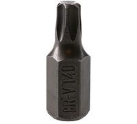 AB Tools T40 Torx Star Bit 30mm Length 10mm Shank Chrome Vanadium Hardened Tip Cr-V