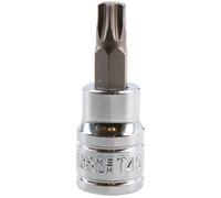 AB Tools T45 Male Torx Bit Star Socket 3/8" Drive Standard Internal Chrome Vanadium Steel
