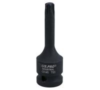 AB Tools T50 X 78mm 1/2" Drive Extra Long Impact Torx / Star Male Socket Bergen