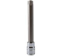 AB Tools T55 3/8" Drive Extra Long 110mm Tamperproof Tamper Torx Star Security Bit Socket