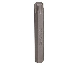 AB Tools T55 Torx Star Bit 75mm Length 10mm Shank Chrome Vanadium Hardened Tip Cr-V