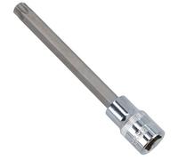 AB Tools T55 X 140mm Male Extra Long Torx Bit Socket 1/2In Drive Crv S2 Steel