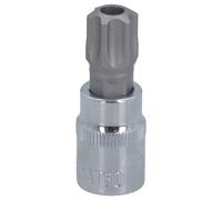 AB Tools T60 3/8" Drive Tamper Proof Torx Star Bit 48mm Tamper Torx Chrome Vanadium Steel