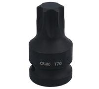 AB Tools T70 1/2In Drive Male Torx Star Impacted Impact Shallow Stubby Socket