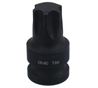 AB Tools T80 1/2In Drive Male Torx Star Impacted Impact Shallow Stubby Socket
