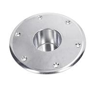 AB Tools Table Leg Pedestal Flush Mount Base Socket Mount 60mm Motorhome Boat