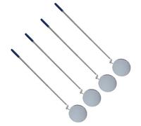 AB Tools Telescopic Inspection Round Circular Mirror 85mm Extends 280 - 880mm 4Pc
