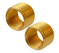 AB Tools Threaded Adapter Bush 1/2 Male 3/8 Female Bsp Air Line Hose Fitting 2Pk Ft067