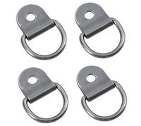 AB Tools Tie Down Anchor Dee Ring 4 Pack Stainless Steel Lashing Hook Point Cleat 316