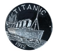 AB Tools Titanic Aluminium Sign Plaque Door Wall House Gate Garden Cruise Ship Boat