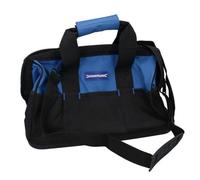 AB Tools Tool Bag Storage Holder Carry Hard Base With Wide Mouth + Carry Handle Straps