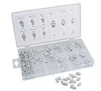 AB Tools Toolzone 110pc Grease Gun Nipple Fitting Assortment