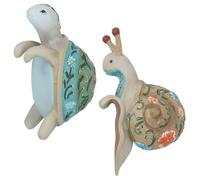 AB Tools Tortoise Turtle & Snail Plant Pot Hanger Garden Yard Home Ornament Statue Vase
