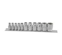 AB Tools Torx / Star Female Sockets 10Pc Set 1/4" And 3/8" Drive E Sockets E4 - E18