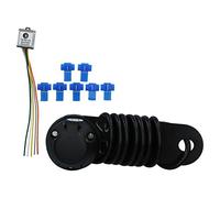 AB Tools Tow Bar Electrics Single Lighting Socket with Audible Warning for Trailers