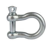 AB Tools Tow Rope Shackle / Rope Shackle / Link Ratchet Strap Shackle Galvanised