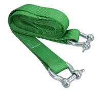 AB Tools Tow Rope/Towing Road Recovery Strap with Two Shackles 4 Metre 8 Ton SM009