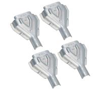 AB Tools Trailer Brake Cable Back Plate Half Shell Cover For 19mm Ended KNOTT Cables 4pc