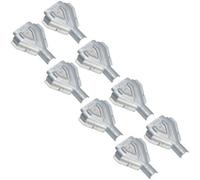 AB Tools Trailer Brake Cable Back Plate Half Shell Cover For 19mm Ended Knott Cables 8Pc