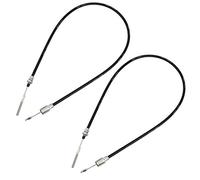 AB Tools Trailer Brake Cable Knott Detachable Threaded End 1130mm / 1340mm PAIR BC03