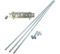 AB Tools Trailer Brake Rod Linkage 3M M10 & Twin Axle Compensator For Threaded Cables