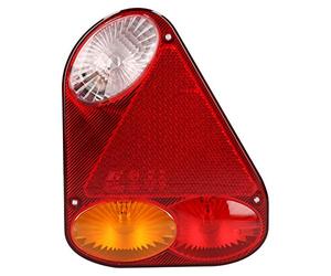 AB Tools Trailer/Caravan Right Triangular Light Replacement Lamp with Plug Indespension